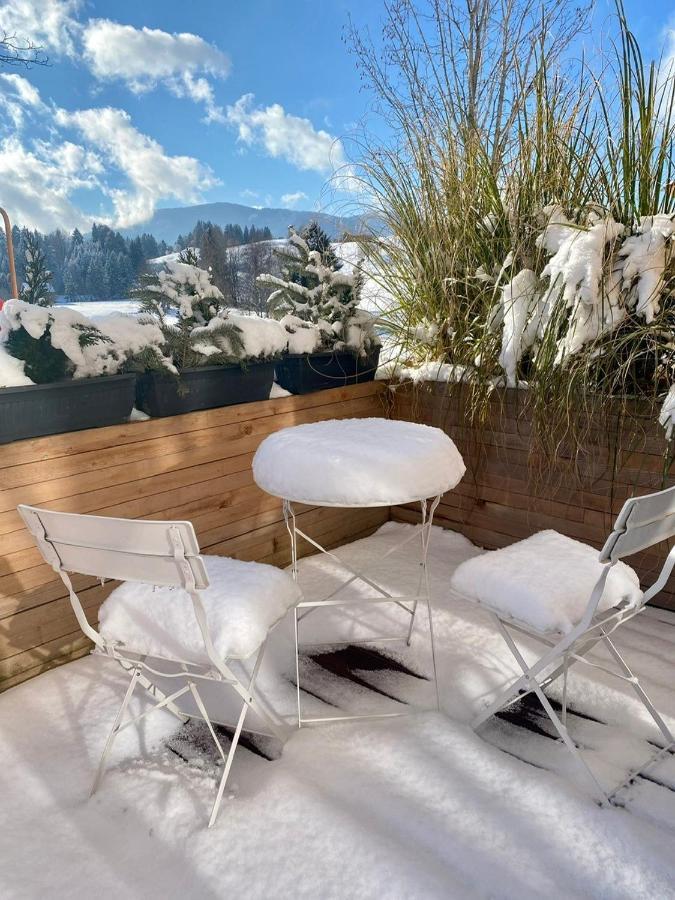 Bayersoien Alpen Wohlfuehlquartierヴィラ エクステリア 写真